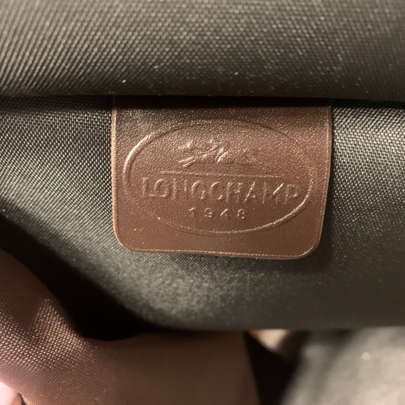 LONGCHAMP - SAC CABAS MARRON FONCÉ - Picture 6 of 14
